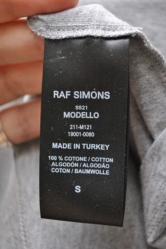 RAF SIMONS Big fit T-shirt Chimes of Freedom