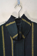 sacai ストライプウールベスト