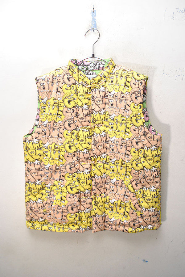 美品COMMEdesGARÇONS コムデギャルソン チェックダウンベストS COMME des GARCONS HOMME（コムデギャルソンオム）ダウン