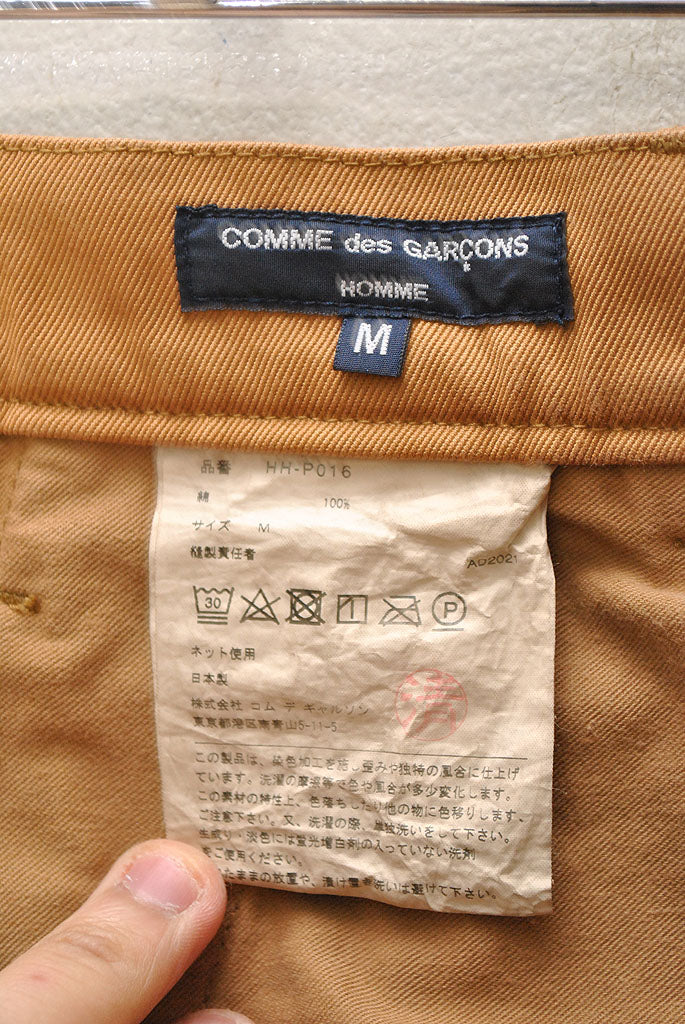 COMME des GARCONS HOMME ワークトラウザー