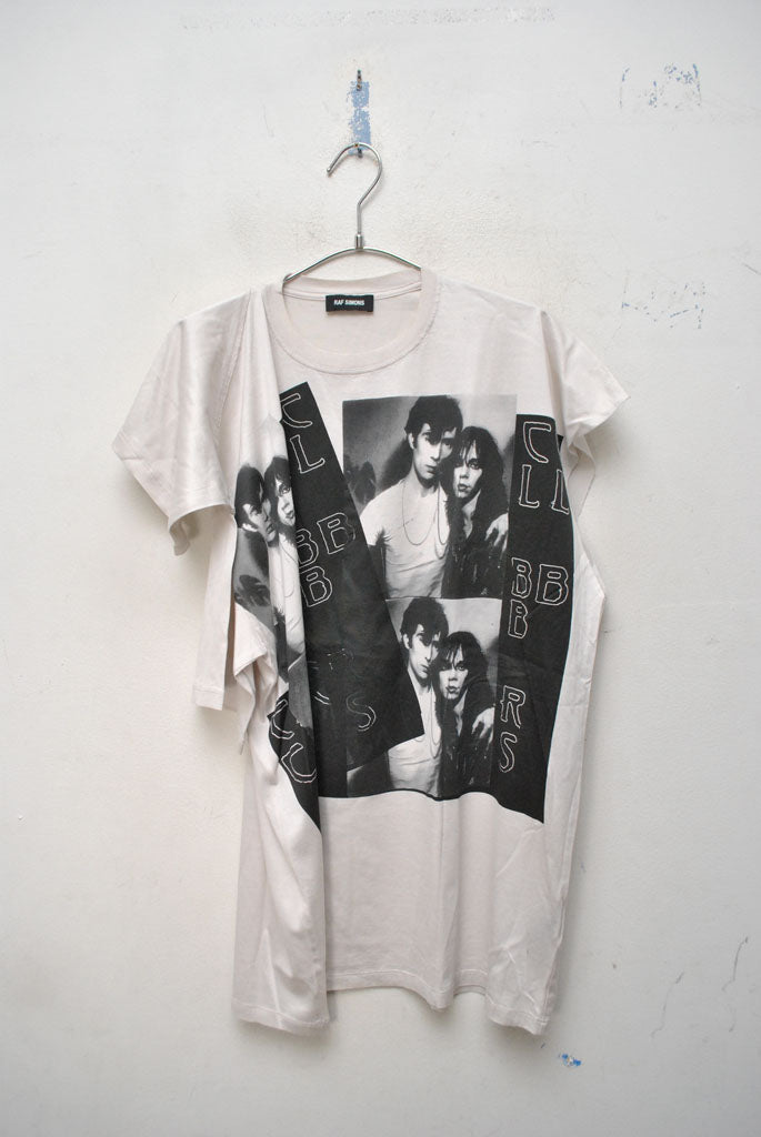 RAF SIMONS T-shirt with displaced sleeve