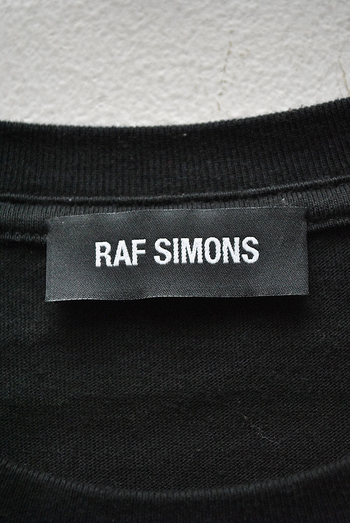 RAF SIMONS フェイスプリントTシャツ