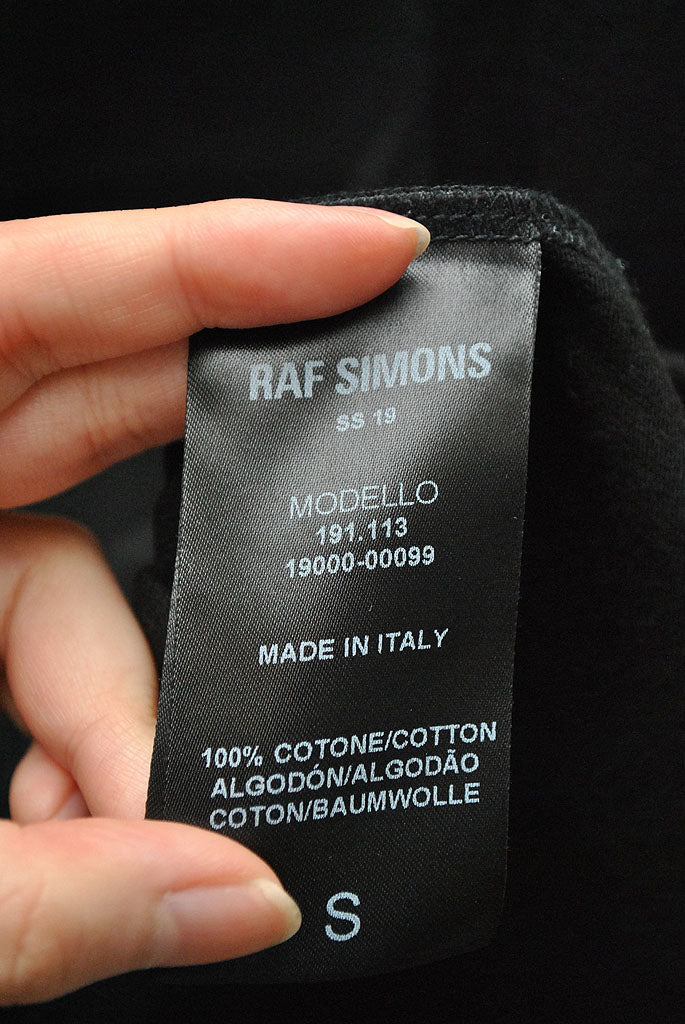 RAF SIMONS フェイスプリントTシャツ