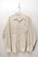 50-60's ARROW OPEN COLLAR CORDUROY SHIRT