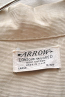 50-60's ARROW OPEN COLLAR CORDUROY SHIRT