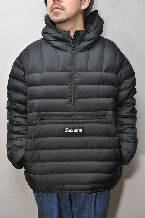 Supreme Micro Down Half Zip Hooded Pullover