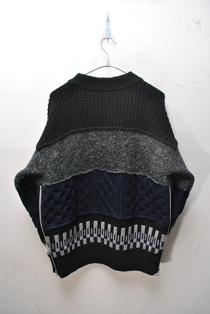Sacai 21aw Wool Knit Pullover サイズ3