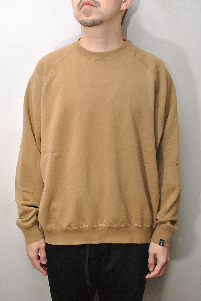 LOOPWHEELER×GRAPHPAPER 20SS Raglan Sweat-