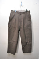 YAECA CHINO CLOTH PANTS TUCK TAPERED