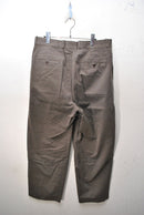 YAECA CHINO CLOTH PANTS TUCK TAPERED