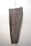 YAECA CHINO CLOTH PANTS TUCK TAPERED