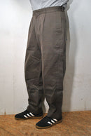 YAECA CHINO CLOTH PANTS TUCK TAPERED