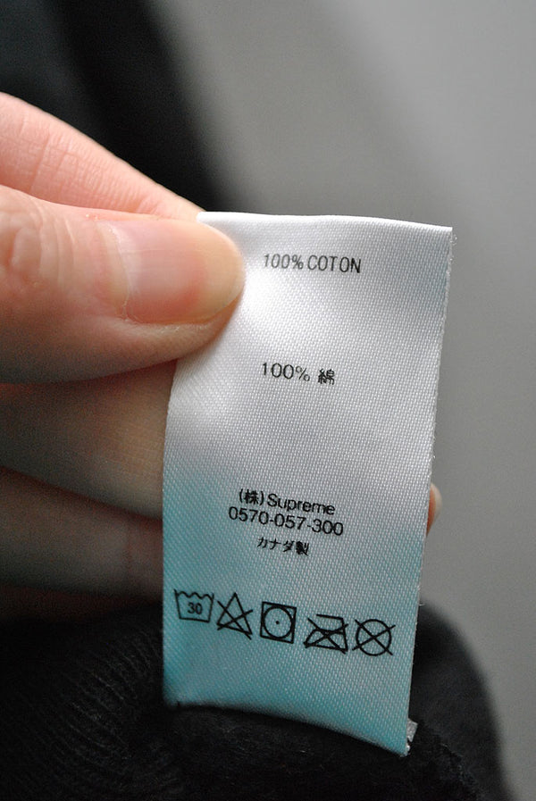 SUPREME World Famous Zip Up Hooded Sweatshirt
