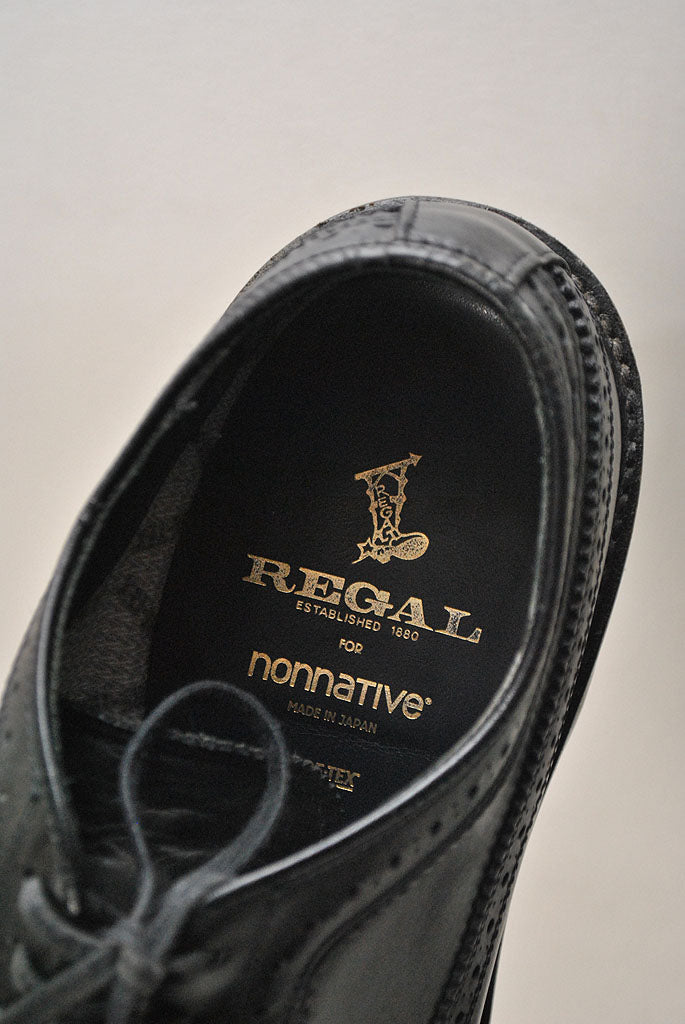 nonnative OFFICER SHOES – COW LEATHER WITH GORE-TEX 2L BY REGAL