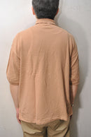 AURALEE SUPER SOFT PIQUE BIG POLO