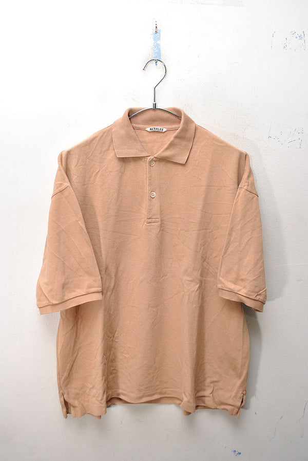 AURALEE / オーラリー】SUPER FINE COTTON PIQUE BIG POLO SHIRT