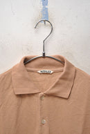 AURALEE SUPER SOFT PIQUE BIG POLO