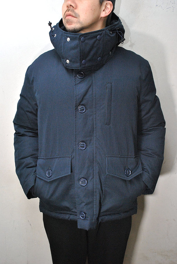 COMME des GARCONS HOMME 綿ナイロンウェザー×綿コーデュロイダウン