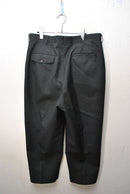 COMME des GARCONS HOMME ギャバジンタックトラウザーズ