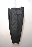 COMME des GARCONS HOMME ギャバジンタックトラウザーズ