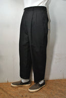 COMME des GARCONS HOMME ギャバジンタックトラウザーズ