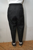 COMME des GARCONS HOMME ギャバジンタックトラウザーズ