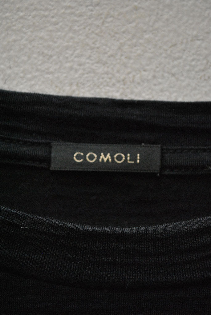 COMOLI × WISM ウール天竺半袖クルーTシャツ