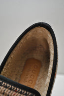GUCCI Check felt espadrille slippers
