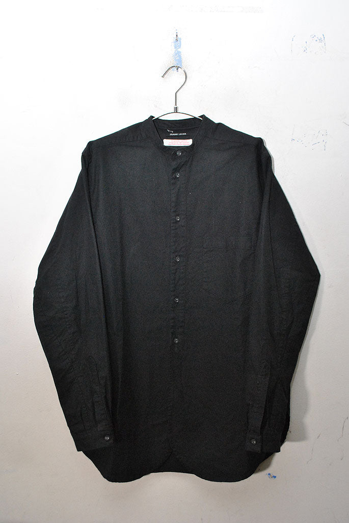 Frank Leder 60's Vintage Bedsheet Old Style Stand Collar Shirts