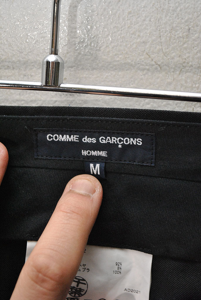 COMME des GARCONS HOMME テーパードトラウザーズ