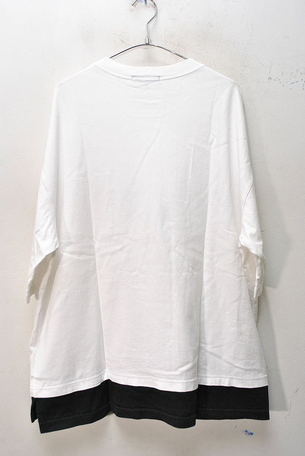 COMME des GARCONS HOMME ポケットTシャツ #WHITE