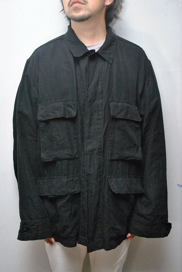 COMOLI LINEN BDU JACKET