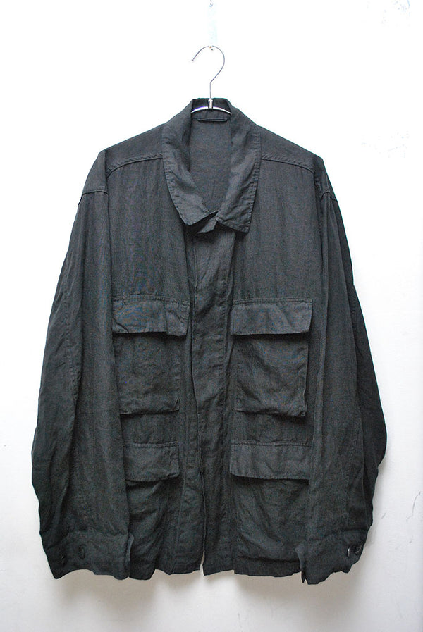 COMOLI LINEN BDU JACKET