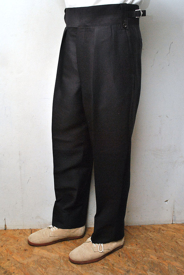 NEAT for MaW SILK WOOL TWILL BELTLESS