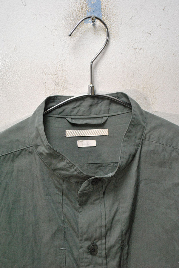 blurhms High Count Chambray Pullover Washed Shirt