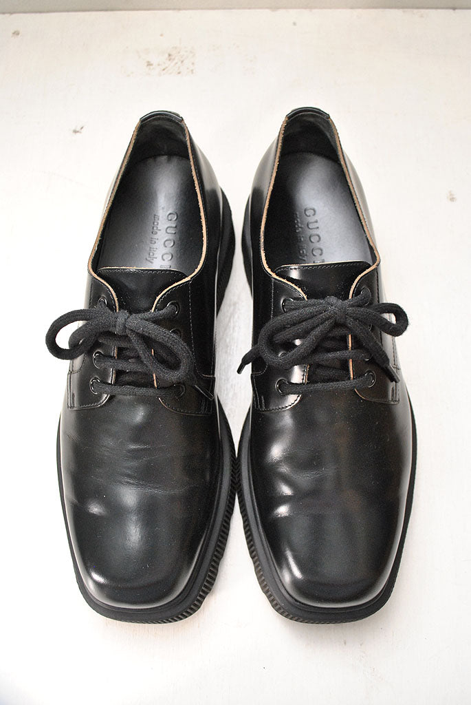 GUCCI DERBY LEATHER SHOES