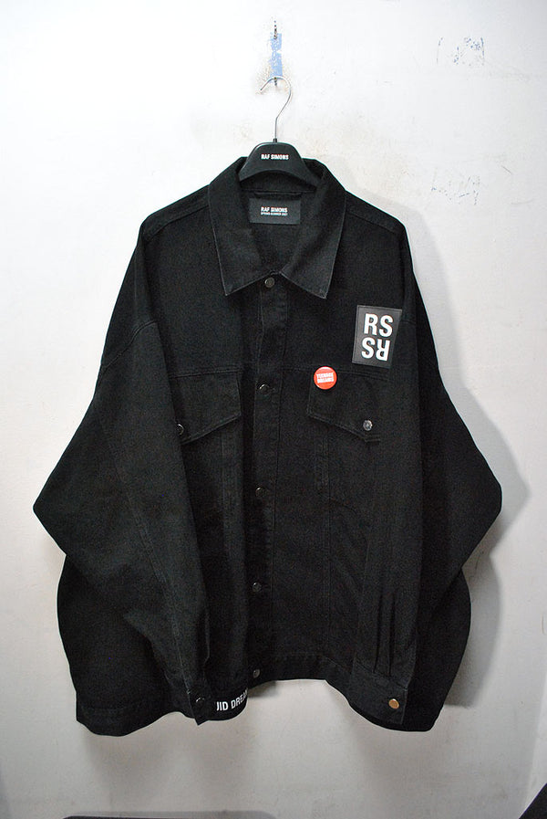 RAF SIMONS Oversized denim jacket