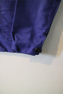 50s〜60s Le Mont St Michel French Vintage Ink Blue Moleskin Jacket