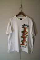 90's OLD STUSSY "IRIE SENSATION" Tee