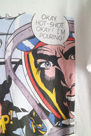 90's Roy Lichtenstein GUGGENHEIM MUSEUM Okay Hot-Shot Tee