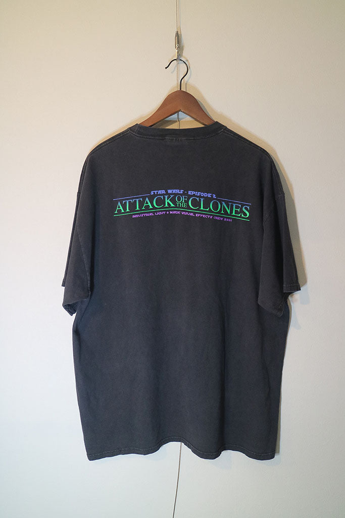 Y2K Star Wars Episode2 ILM Attack of The Clones Print Tee