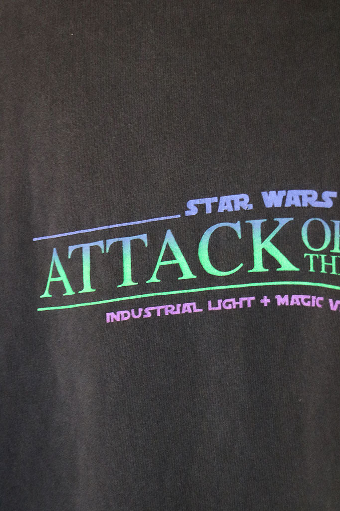 Y2K Star Wars Episode2 ILM Attack of The Clones Print Tee