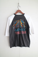 80's GENESIS “Three Sides Live"  Raglan Sleeve Tee