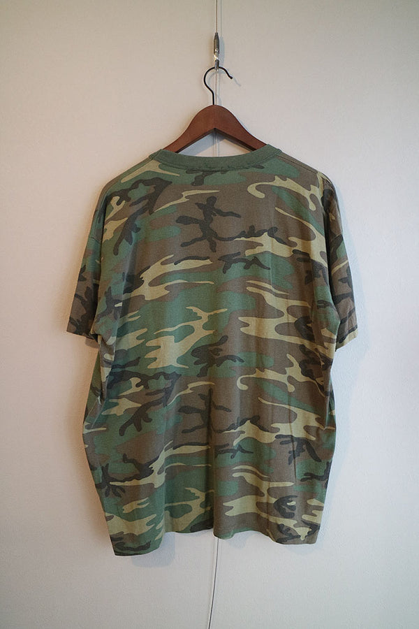 90's SUBLIME カモフラージュリンガーTシャツ