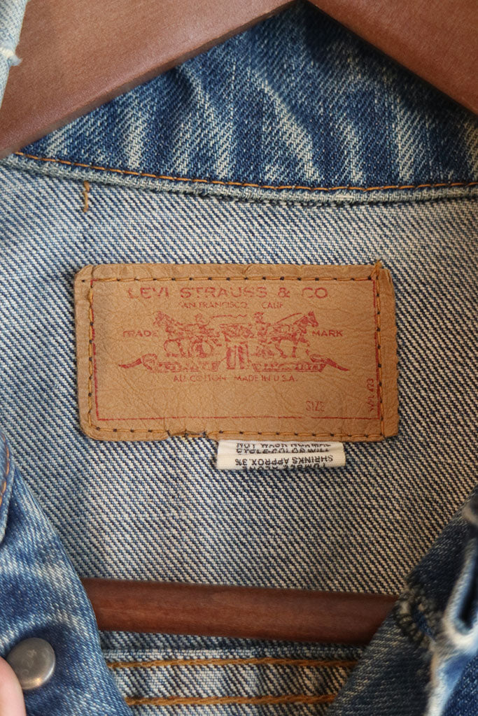 70's LEVI'S 70505 BIG E DENIM JACKET 4TH